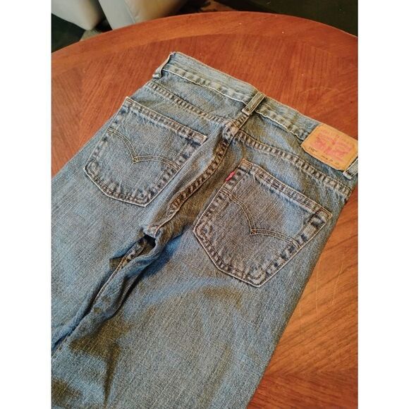Levi's Relaxed Fit Jeans - Size: 14 Slim  (1099) - Picture 5 of 6